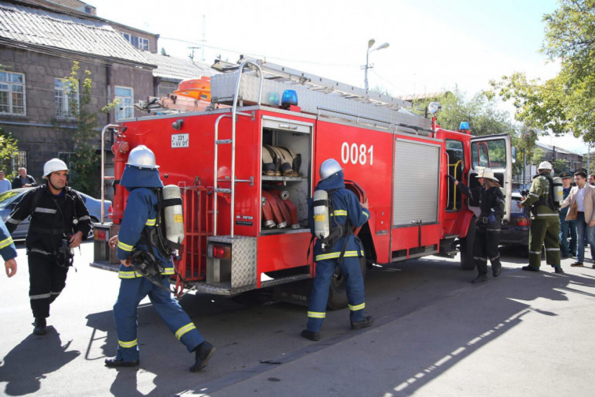 Fire broke out in warehouse of Armenian MoD