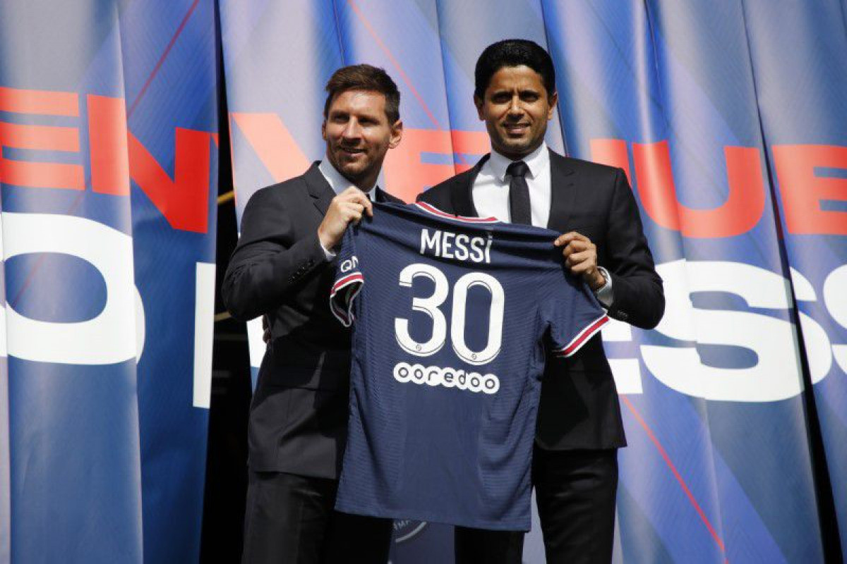 Argentine soccer star Lionel Messi