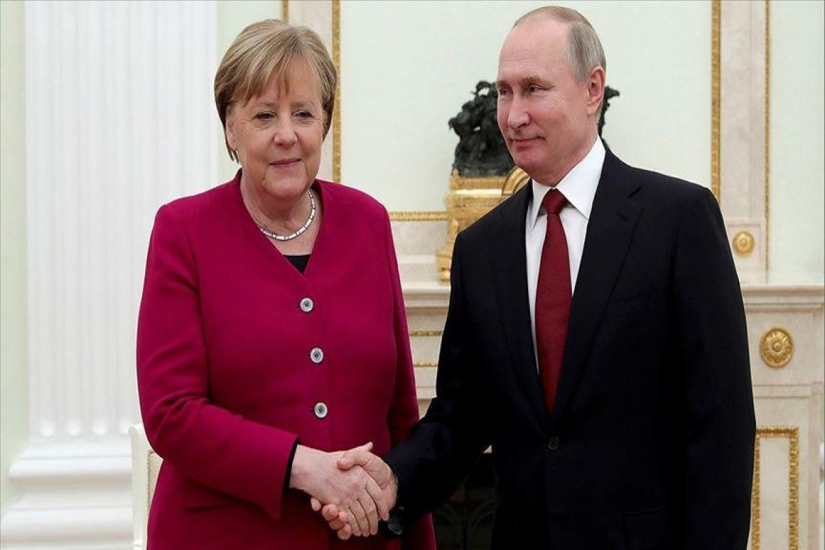 Angela Merkel, Vladimir Putin