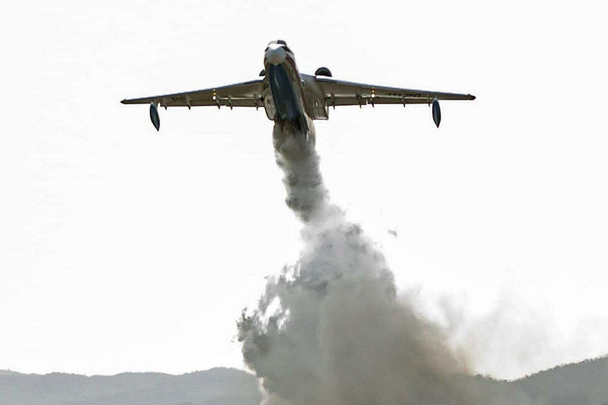Firefighting plane crashes in southern Turkey killing all people on board