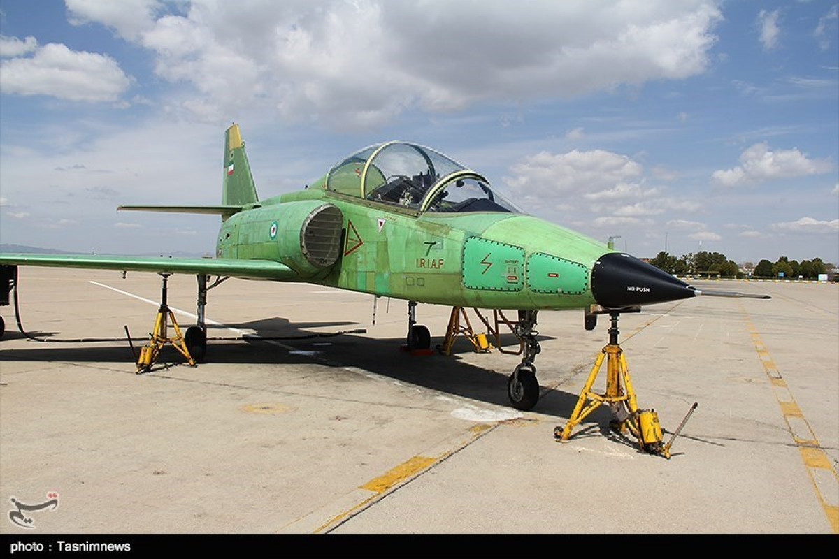 Iranian training plane made emergency landing, 2 people injured