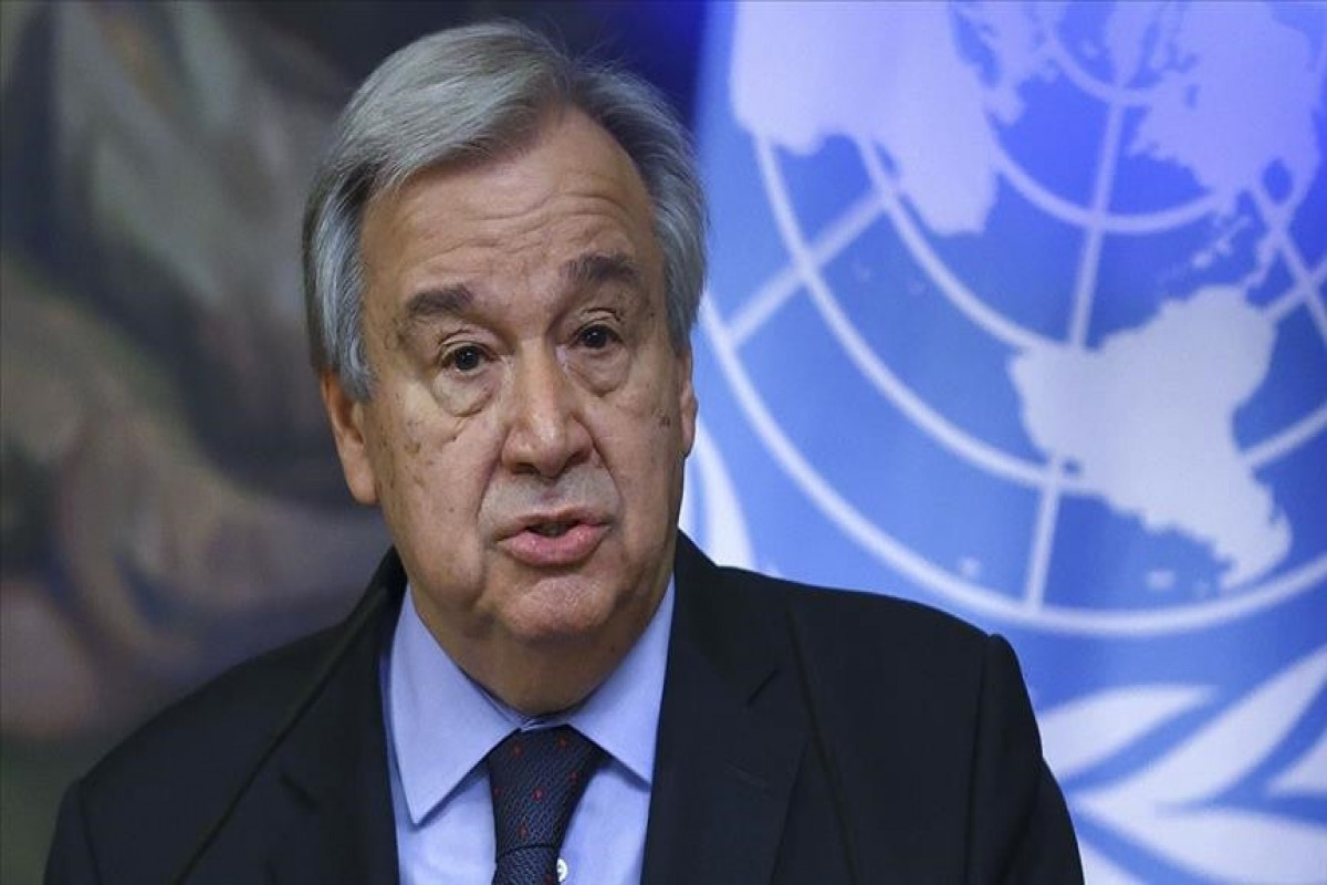 UN Secretary-General Antonio Guterres