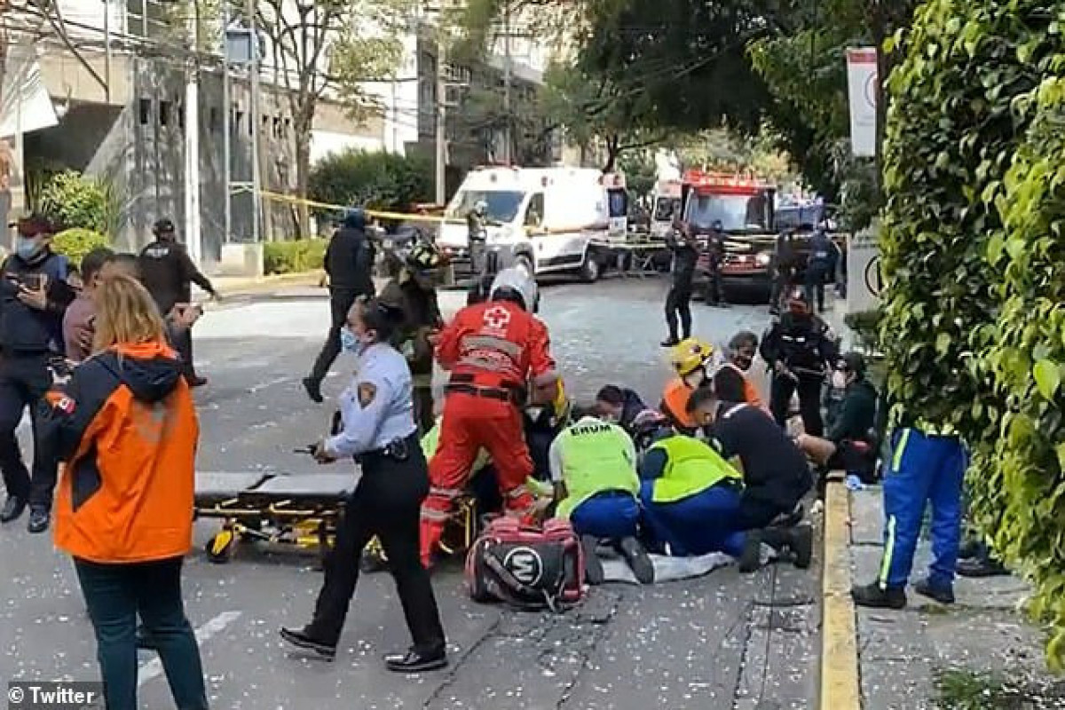 Gas leak blast injures 22 in Mexico City