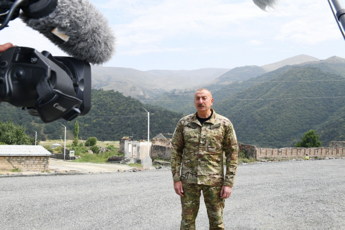 President of Azerbaijan Ilham Aliyev