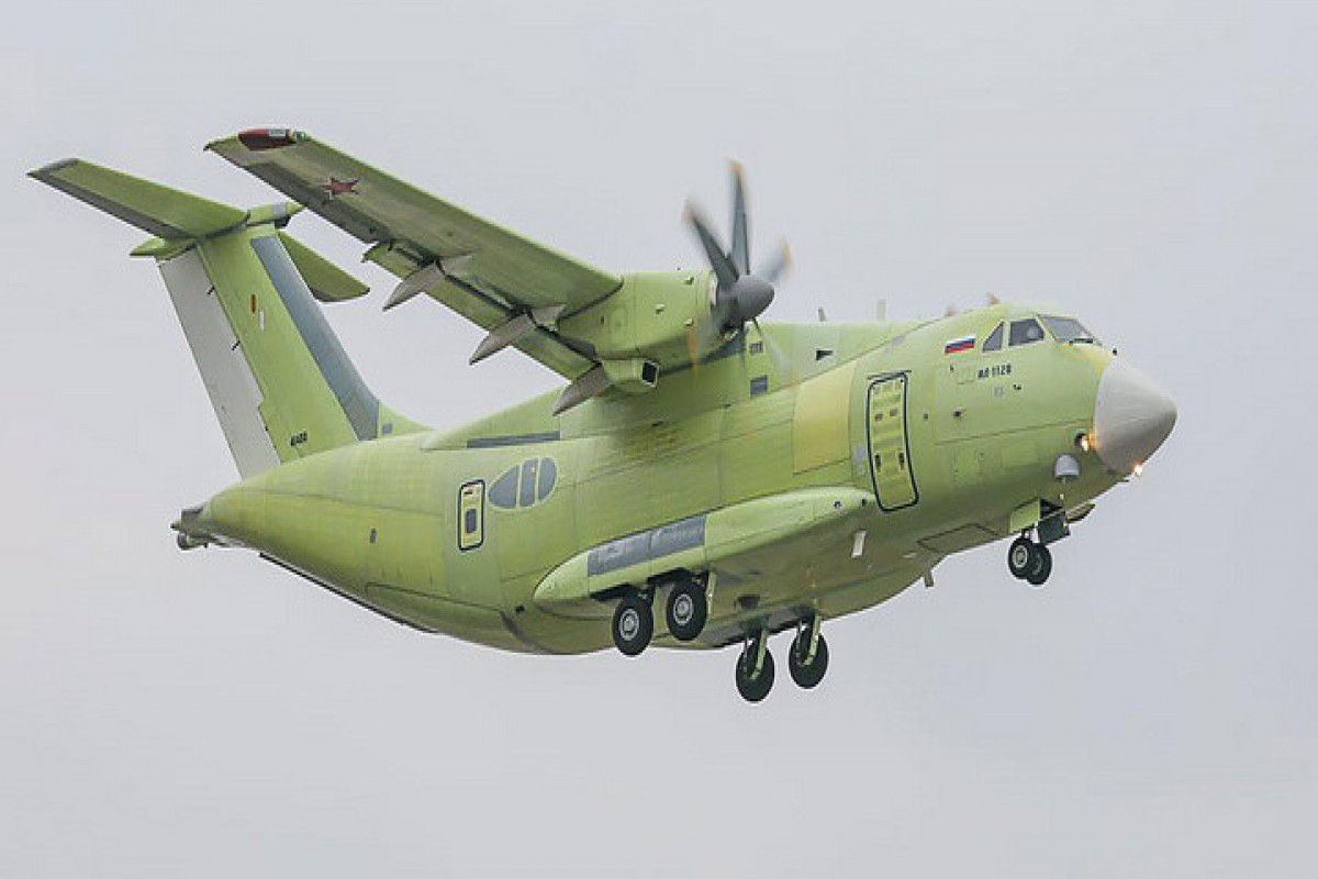 Crashed Il-112V aircraft completely destroyed by fire-MOMENT OF INCIDENT 