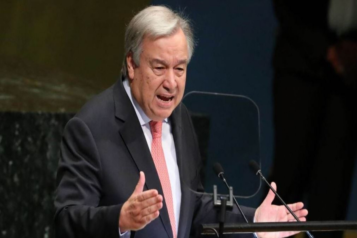 UN Secretary-General Antonio Guterres