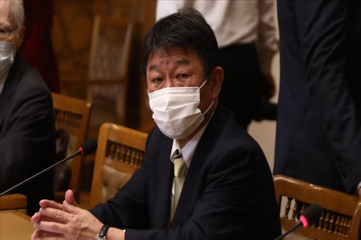 Japanese Foreign Minister Toshimitsu Motegi