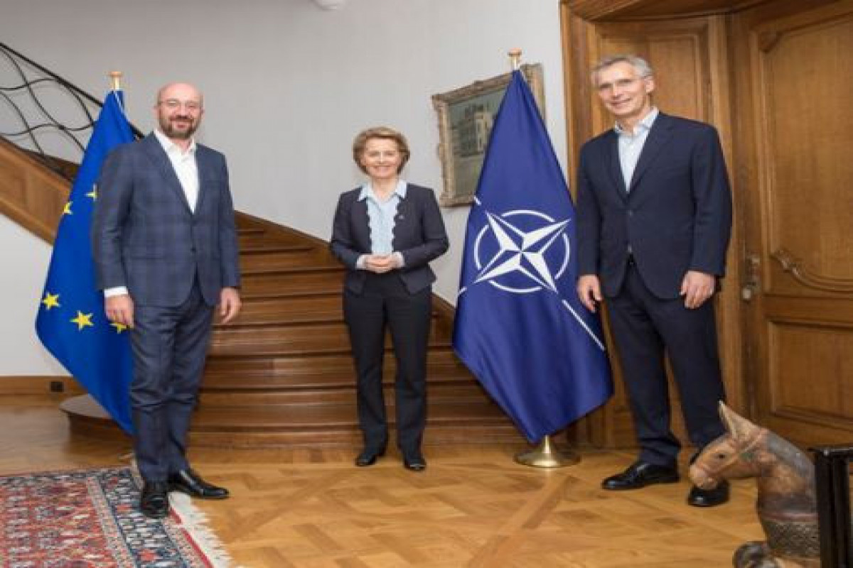Stoltenberg discusses situation in Afghanistan with EU leadership