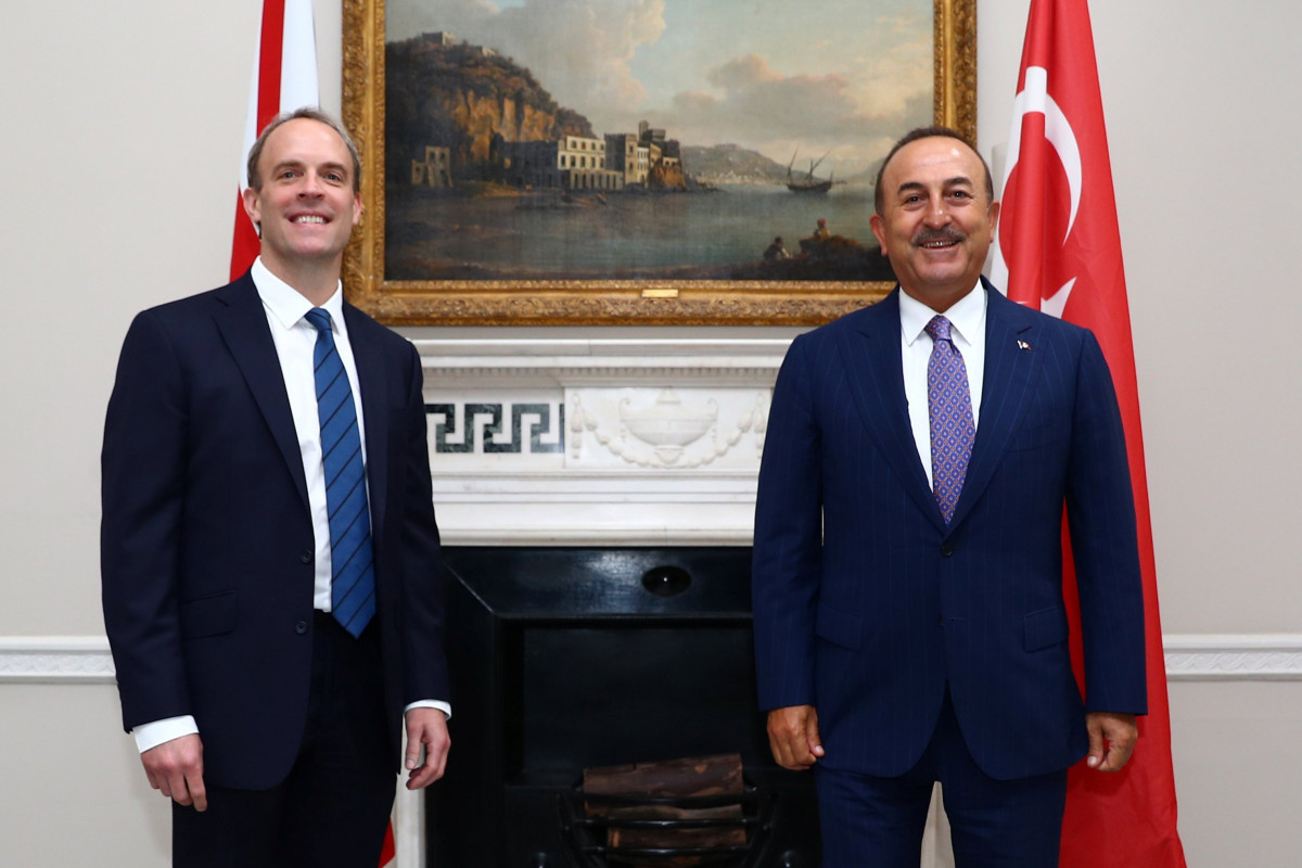 Mevlut Cavusoglu, Dominic Raab