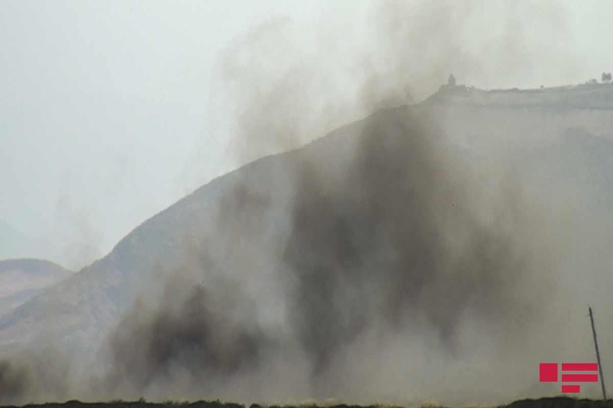 Fire in mountainous area in Gabala extinguished
