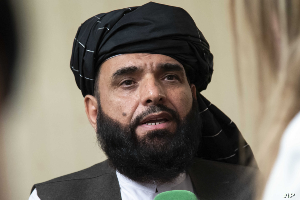Spokesman for the Taliban's political office in Qatar Mohammad Suhail Shaheen