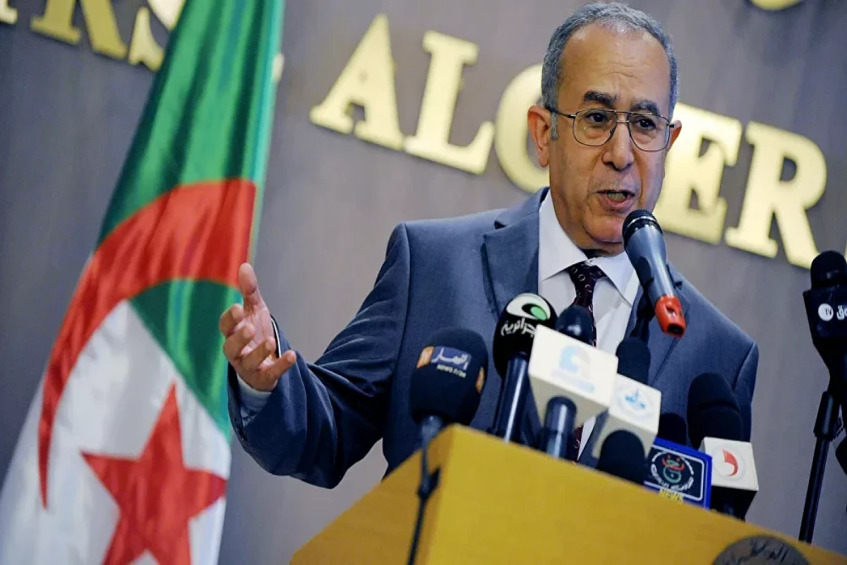 Algerian Foreign Minister Ramtane Lamamra