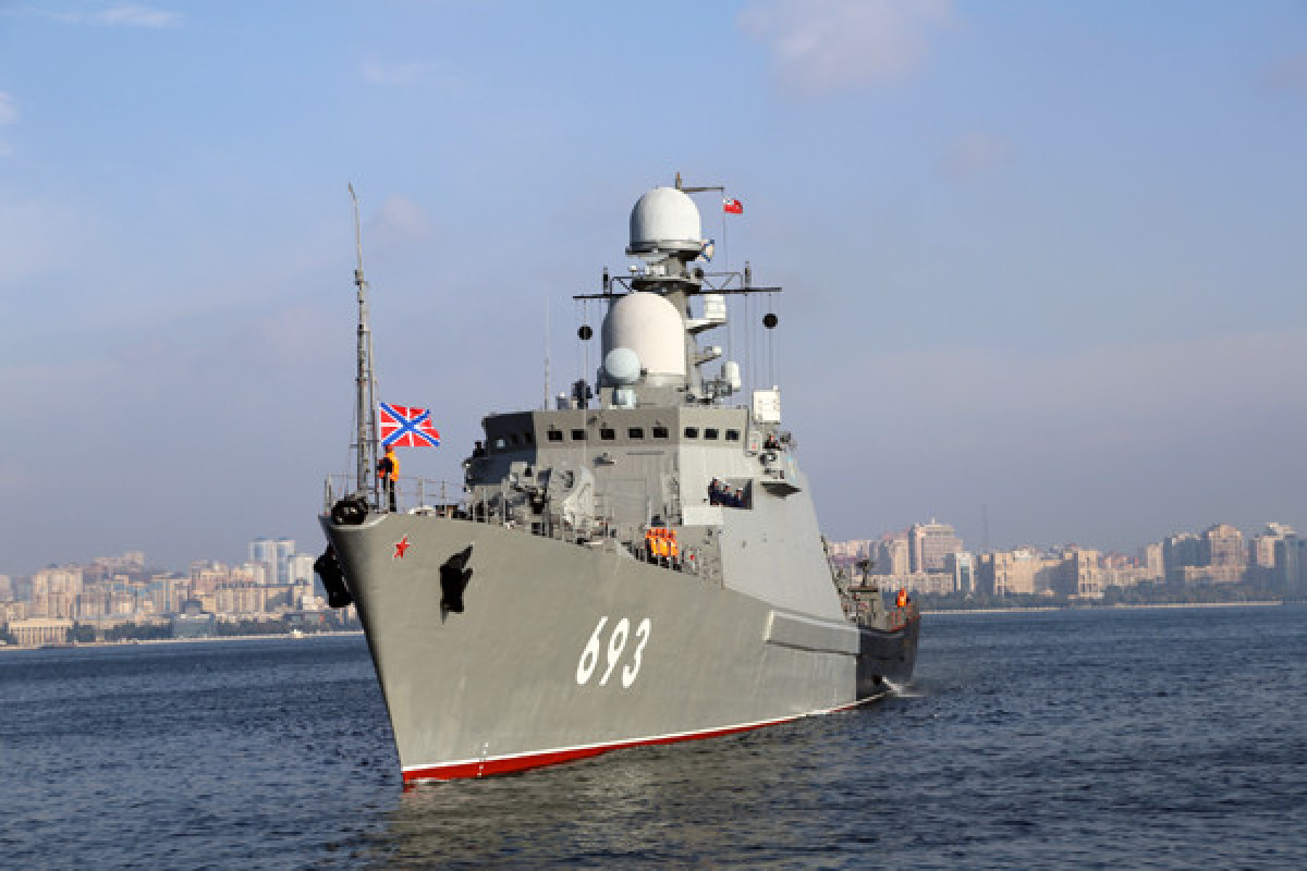Russia's Caspian fleet transferred to Dagestan from Astrakhan