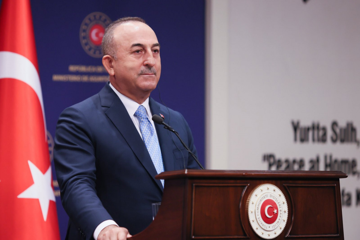 Turkish Minister of Foreign Affairs Mevlut Cavusoglu