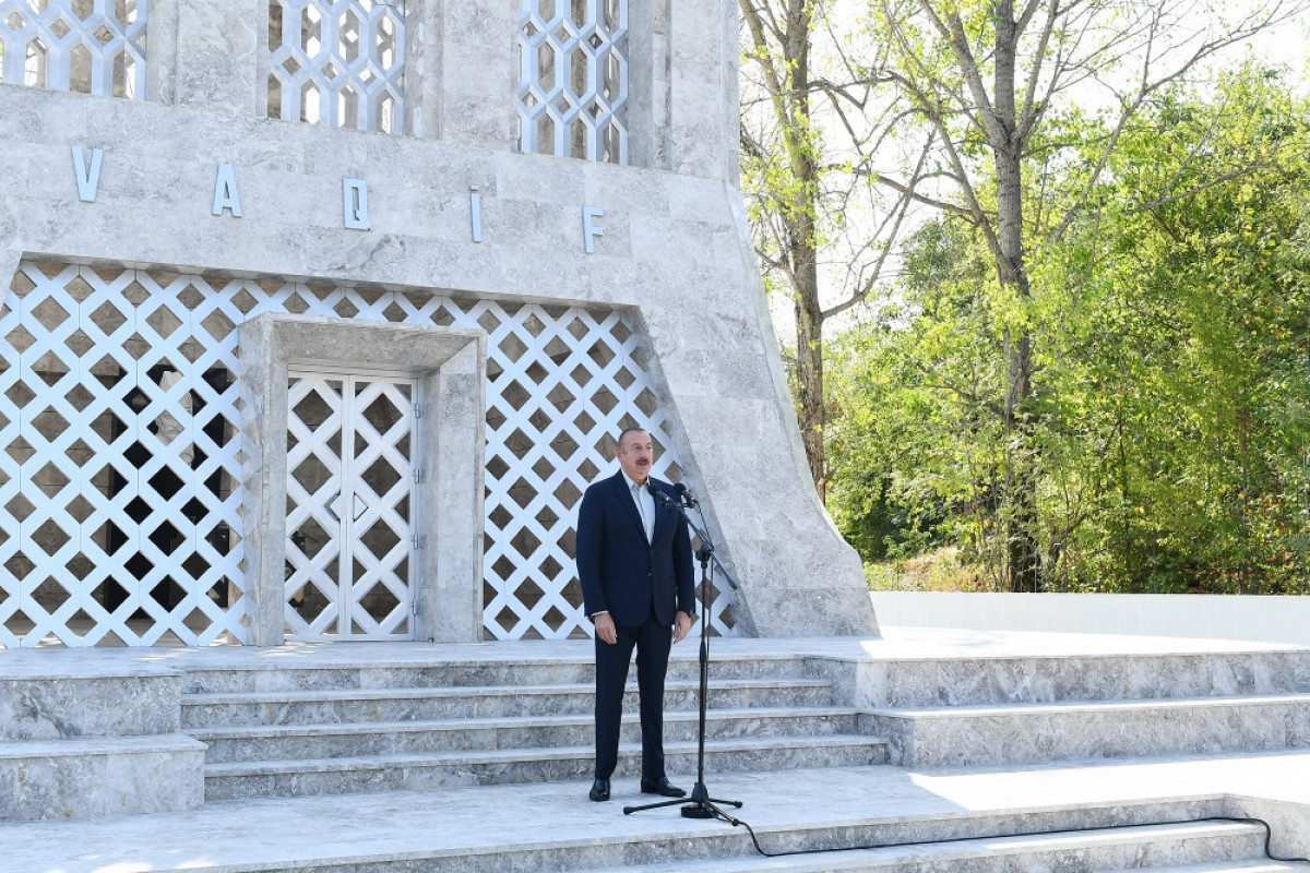 Azerbaijani President Ilham Aliyev