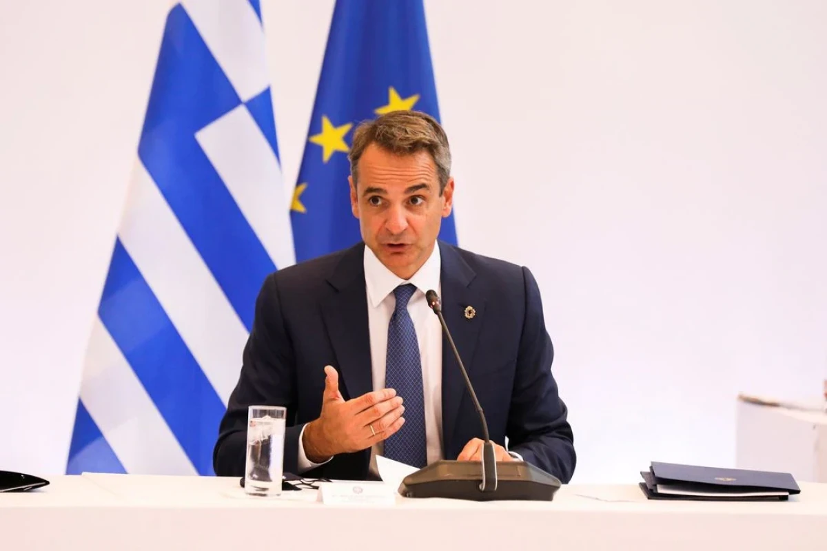 Greek Prime Minister Kyriakos Mitsotakis
