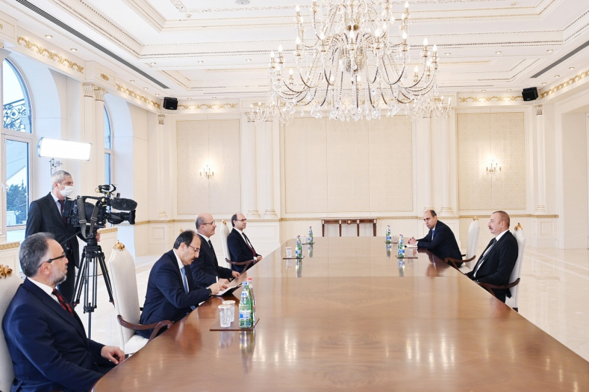 President Ilham Aliyev received president of Turkish Council of Higher Education