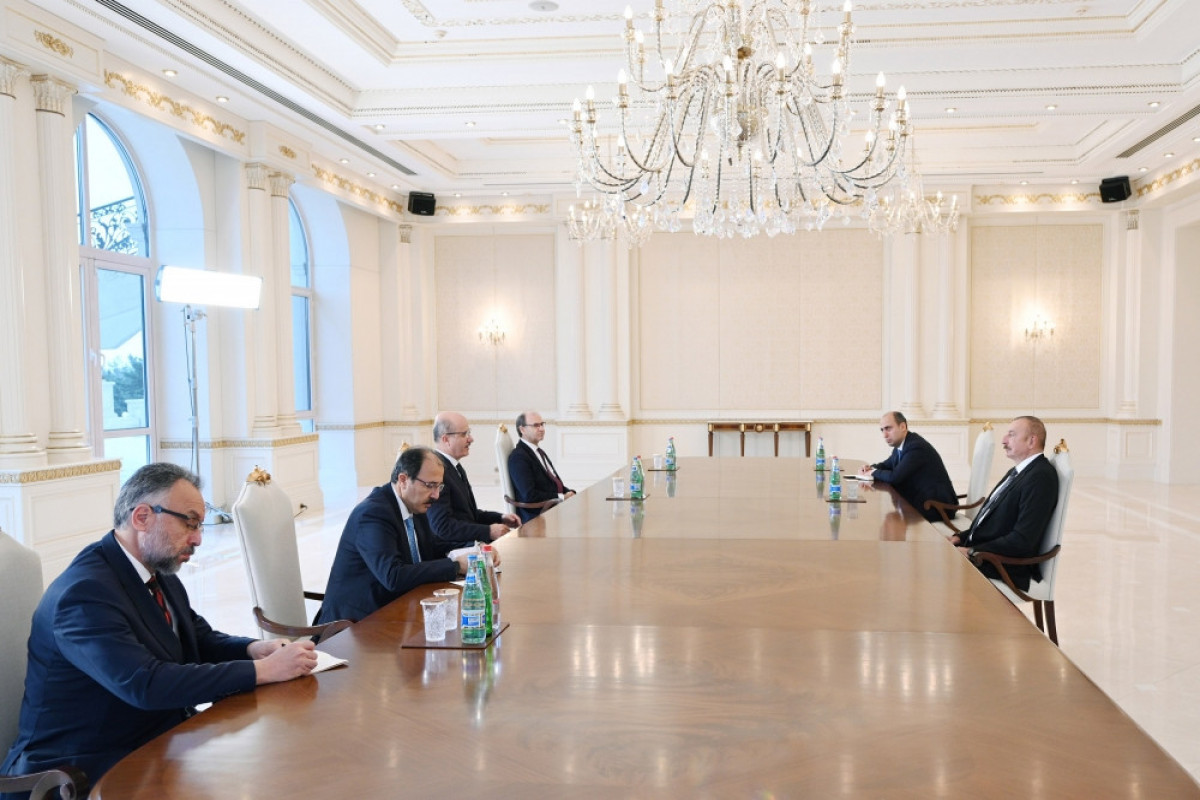 President Ilham Aliyev received president of Turkish Council of Higher Education