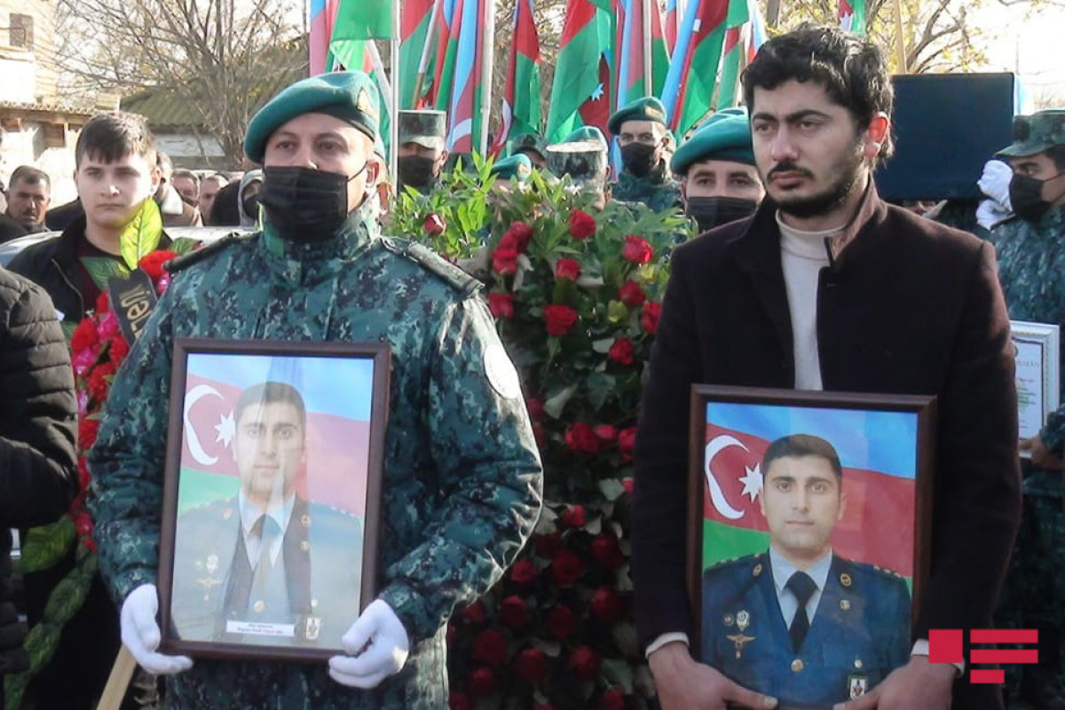 Farewell ceremony to SBS officer, died in the helicopter crash, is held in Beylagan
