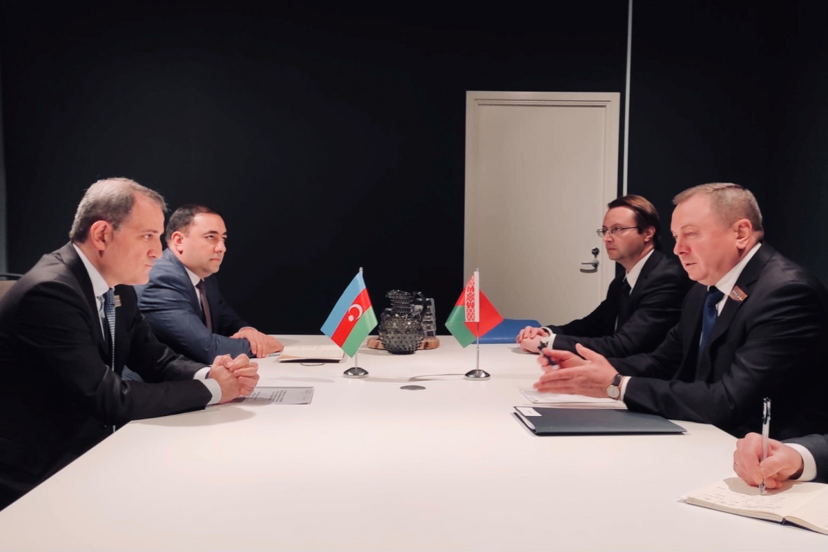 Azerbaijani, Belarusian FMs met