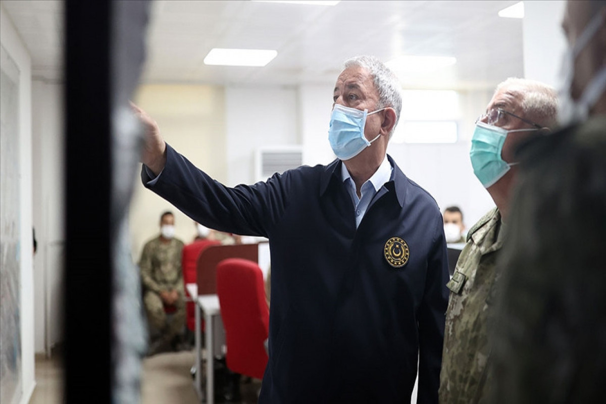 Turkish National Defense Minister Hulusi Akar