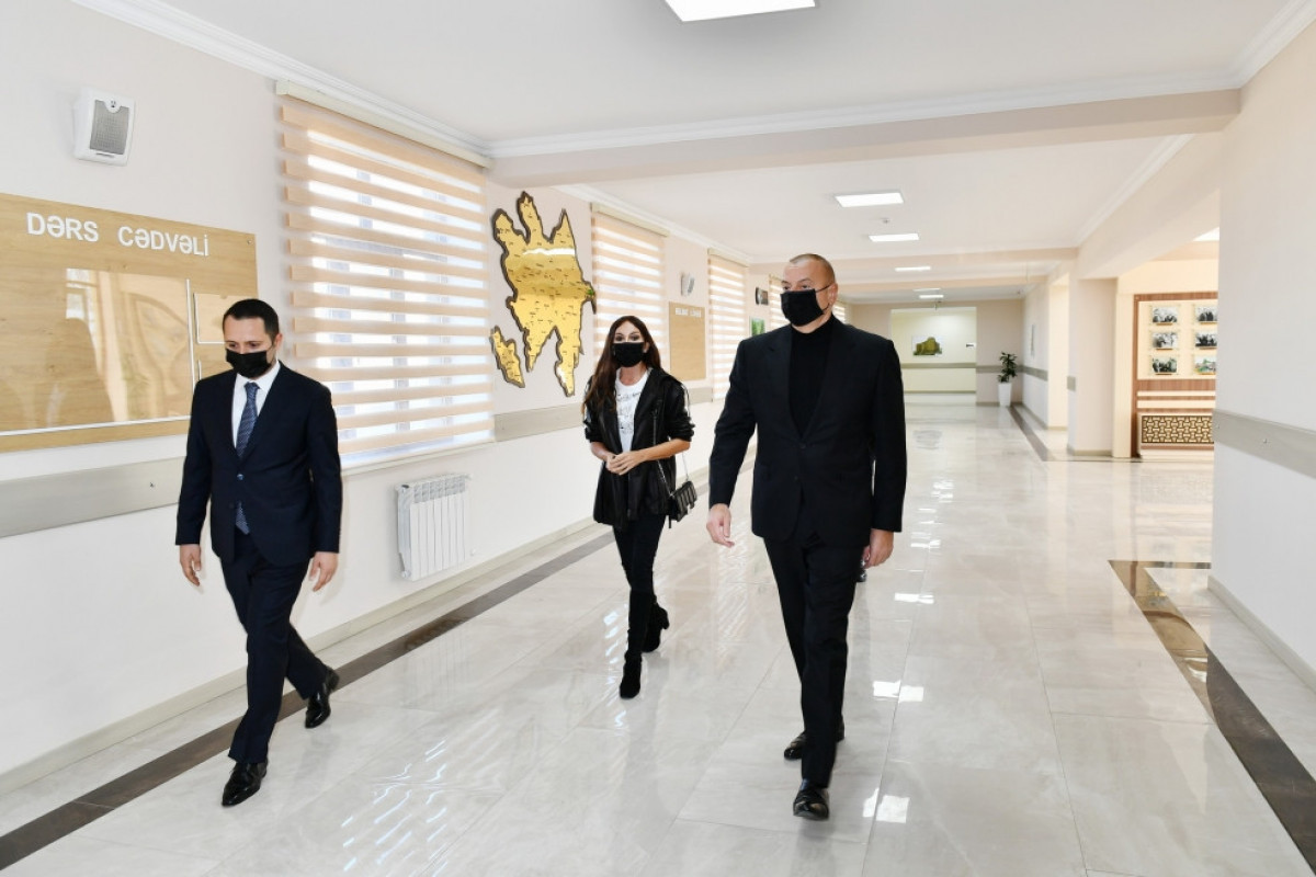 New school constructed in Birinji Nugadi village of Guba by Heydar Aliyev Foundation
