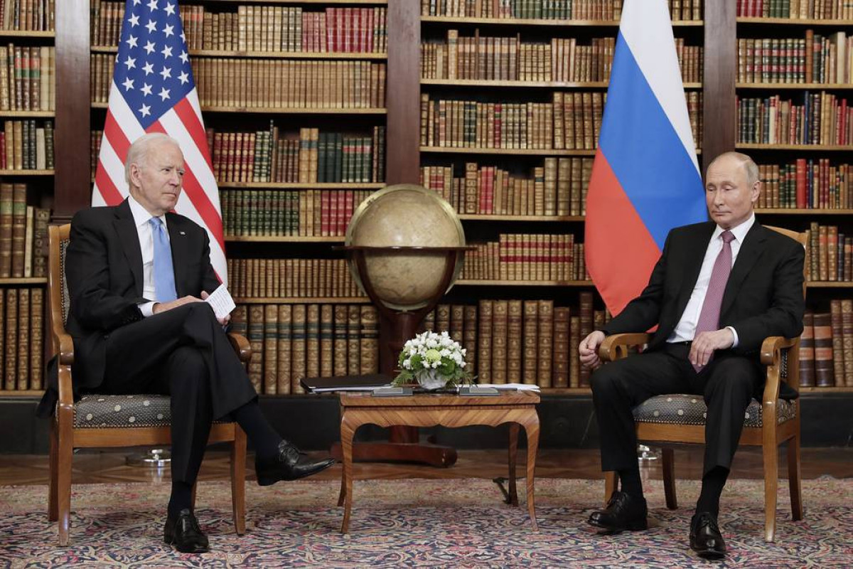 Russian President Vladimir Putin and US President Joe Biden