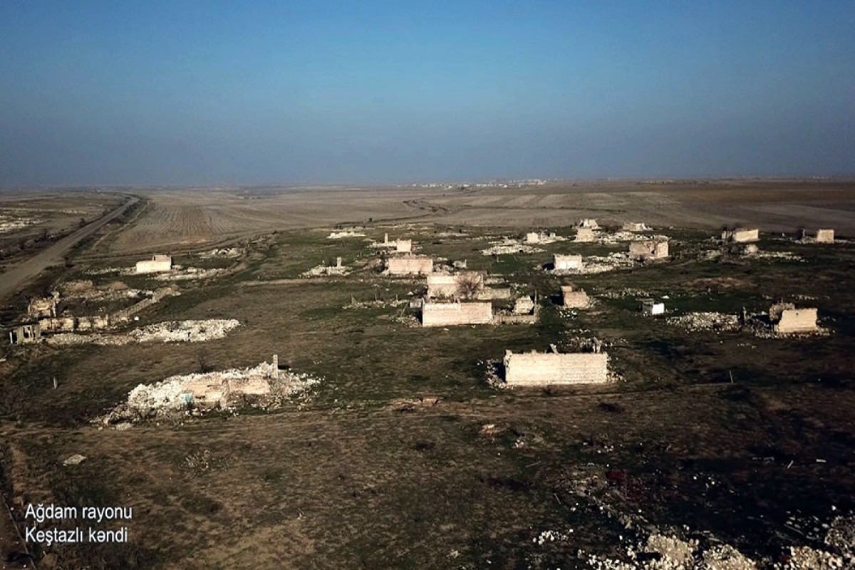 Azerbaijani MoD releases video footage of Keshtazli village of Aghdam region-VIDEO 