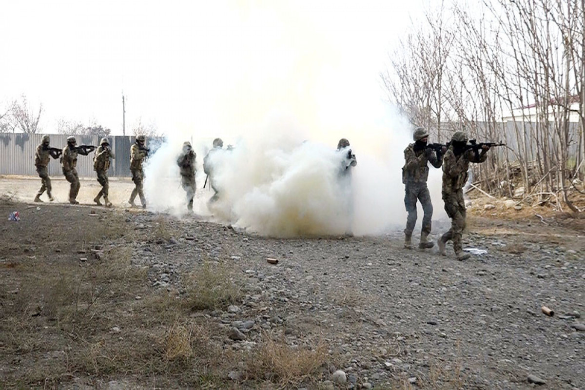 Training of special forces held in Nakhchivan