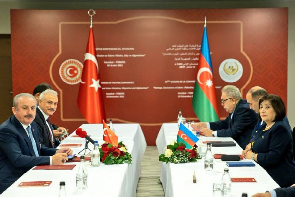 Chair of Milli Majlis meets Chairman of Grand National Assembly of Turkey-UPDATED 