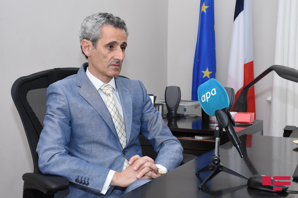 French Ambassador to Azerbaijan Zacharie Gross