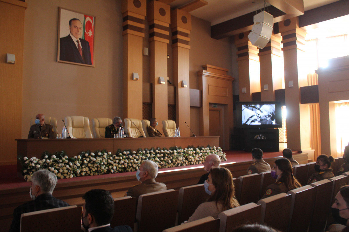 Commemoration day of Heydar Aliyev held in MES Academy-PHOTO 