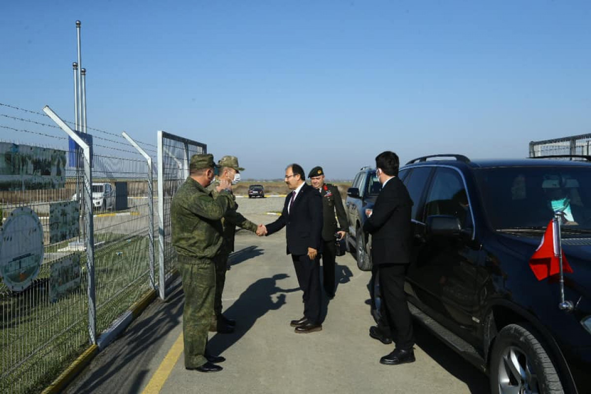 Turkish ambassador visited the Russia-Turkey Joint Monitoring Center in Karabakh