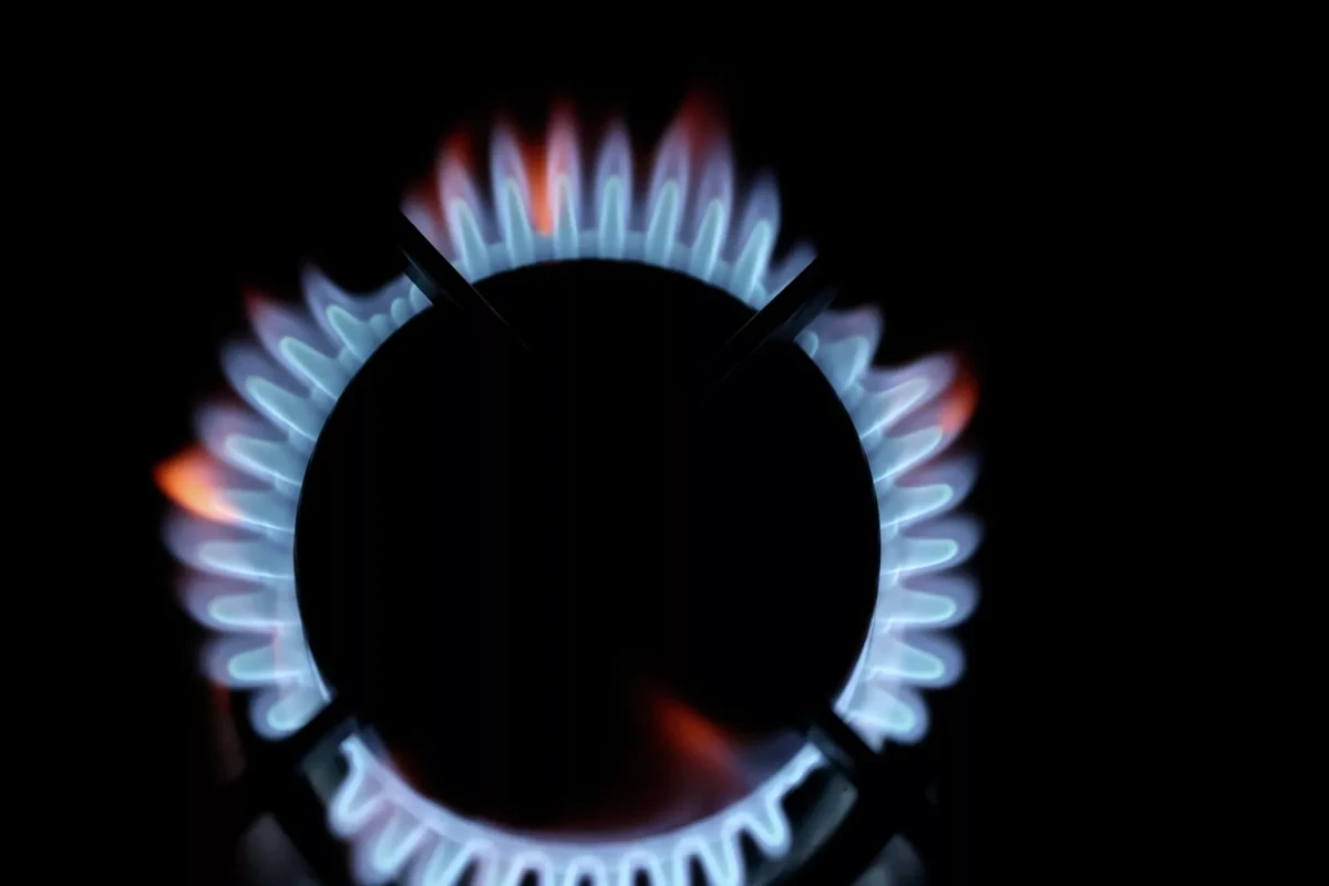 Gas futures in Europe above $1,400 per 1,000 cm for first time since October