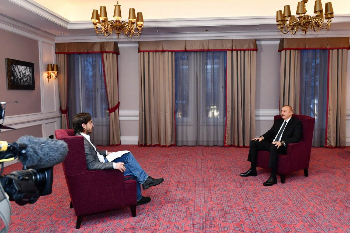 Azerbaijani President: "Drones from both countries-Turkey and Israel have been integrated"