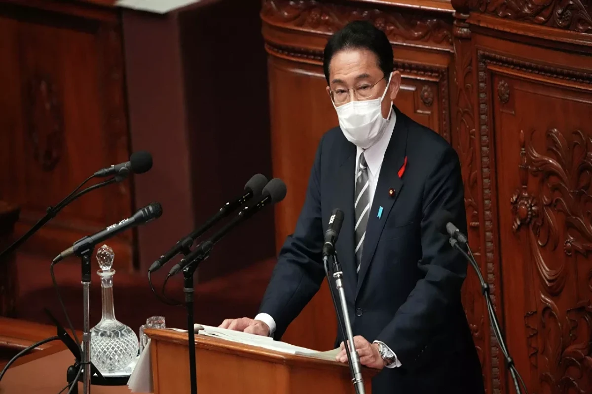 Japanese Prime Minister Fumio Kishida
