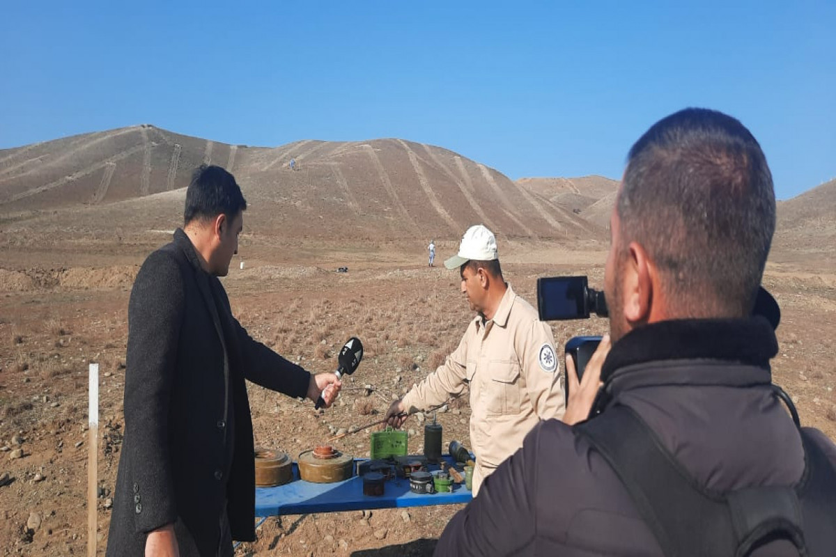 190 hectares of Horadiz-Aghband highway cleared of mines