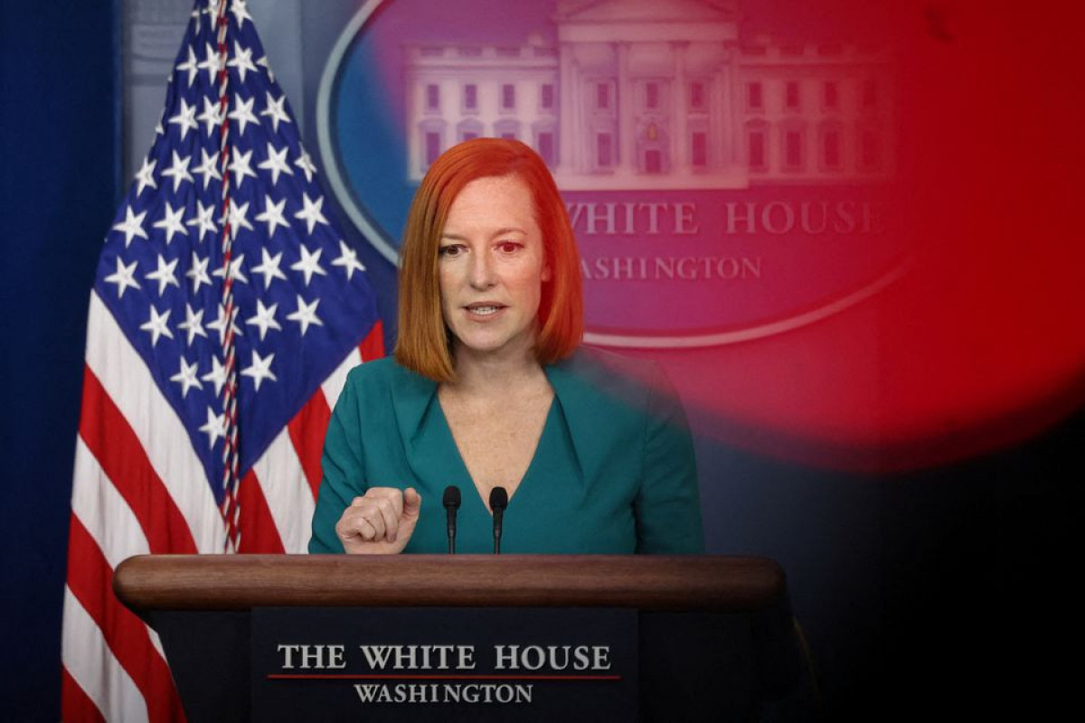 White House press secretary Jen Psaki