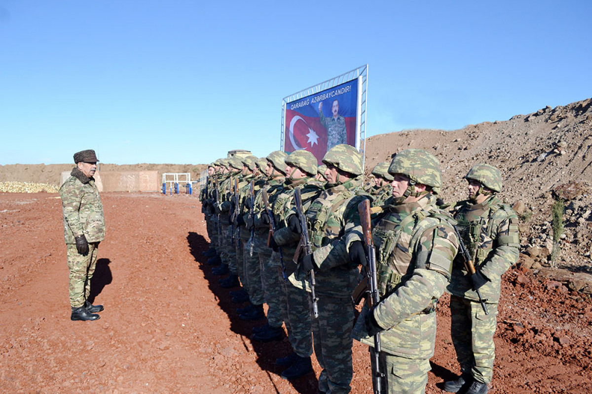 Zakir Hasanov visiting Kalbajar and Lachin regions attended opening of recently built military facilities