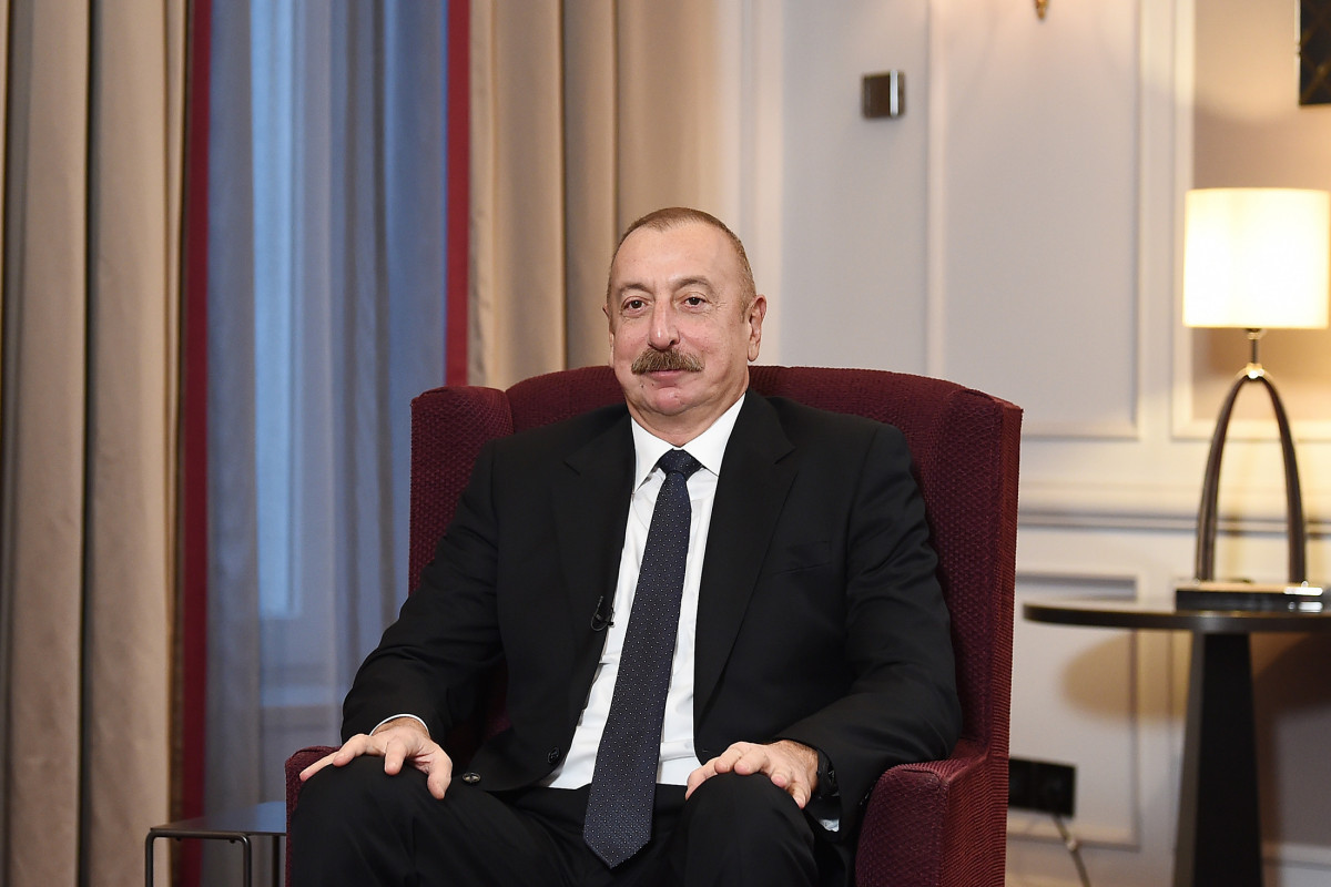 Azerbaijani President Ilham Aliyev