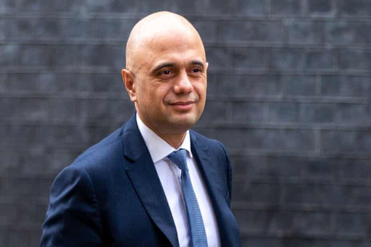 Sajid Cavid, UK Health Secretary