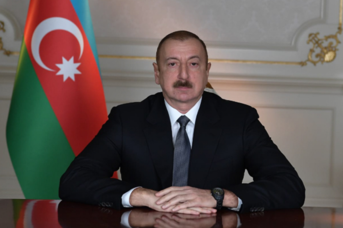 Azerbaijani President Ilham Aliyev