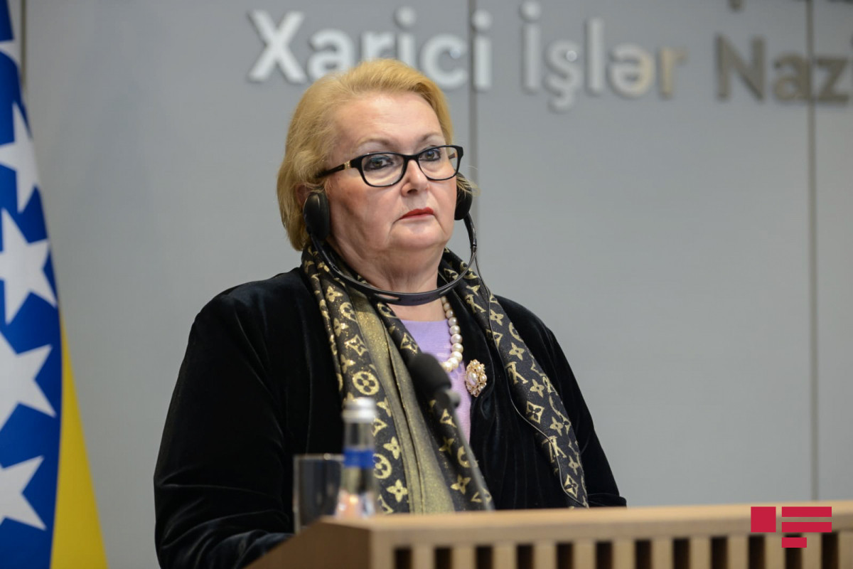 Bisera Turkovic , Minister of Foreign Affairs of Bosnia and Herzegovina