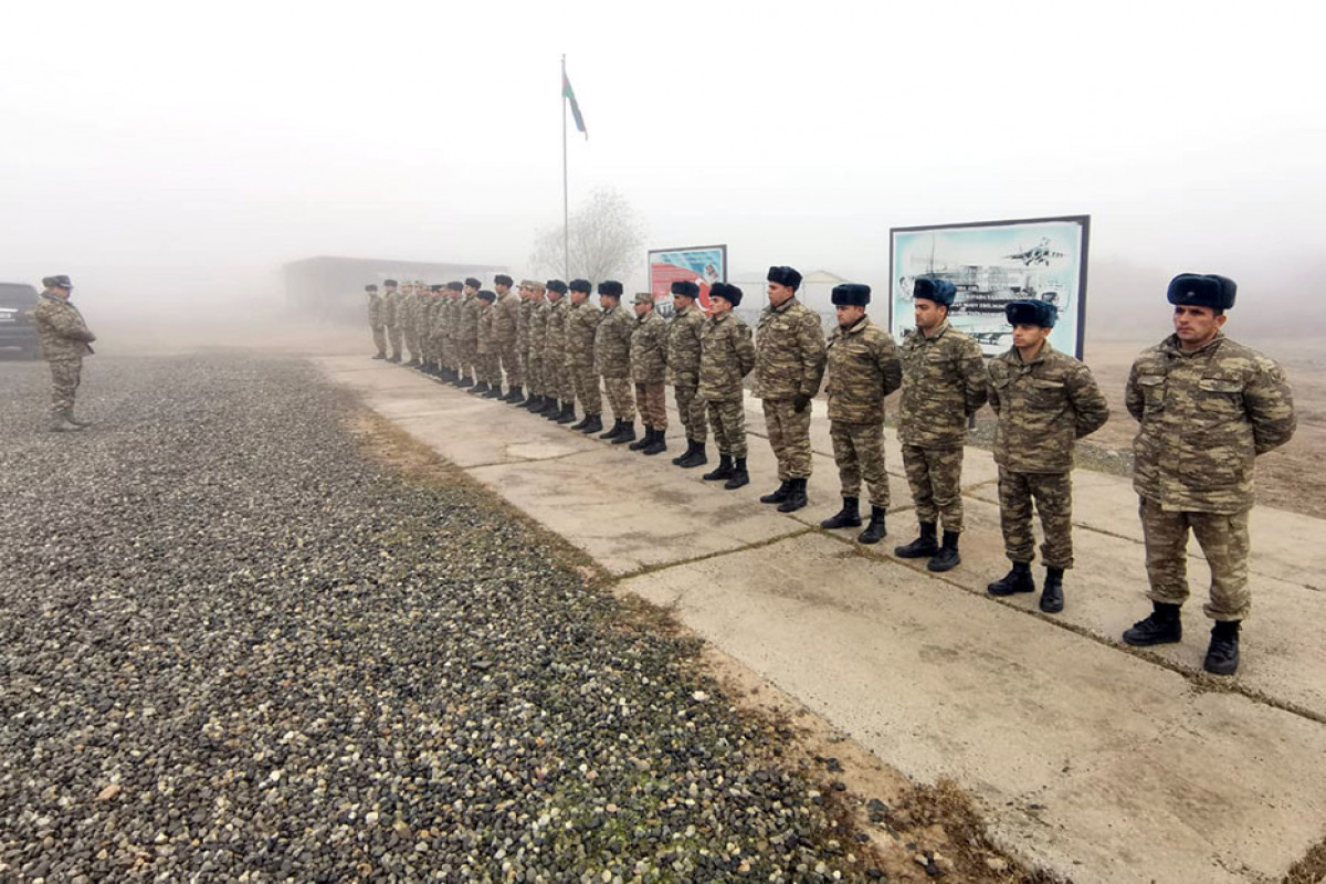 Deputy Minister of Defense visited the units of the Azerbaijan Air Force