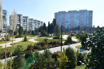 President Ilham Aliyev and Mehriban Aliyeva attend opening of newly laid forest park in Yasamal district