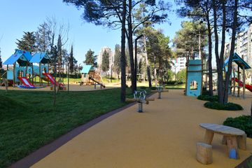 President Ilham Aliyev and Mehriban Aliyeva attend opening of newly laid forest park in Yasamal district