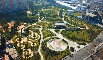 President Ilham Aliyev and Mehriban Aliyeva attend opening of newly laid forest park in Yasamal district