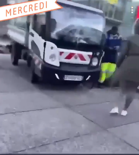 One dead, another injured as man ploughs stolen van into pedestrians in France