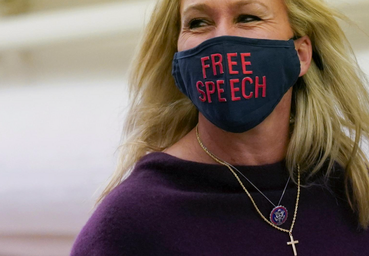 U.S. House punishes Republican congresswoman over incendiary remarks