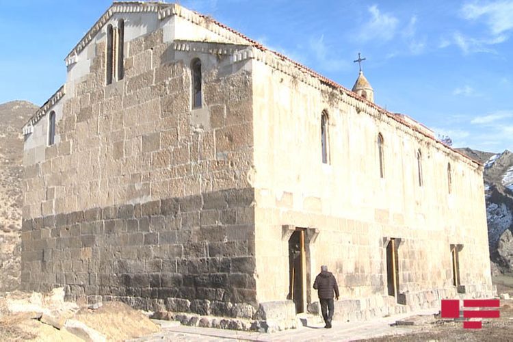 Representatives of Albanian-Udi Christian community of Azerbaijan visit Aghoghlan Monastery in Lachin  - VIDEO